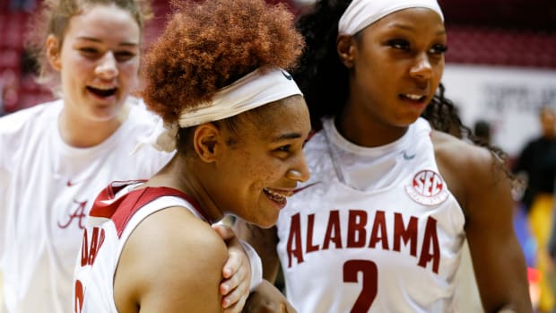Alabama guard Brittany Davis